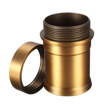 

Retro Vintage Golden Screw Thread Aluminium Antique E27 Bulbs Bases Light Socket Lamp Holder Loft Pendant Light Lamp Bases