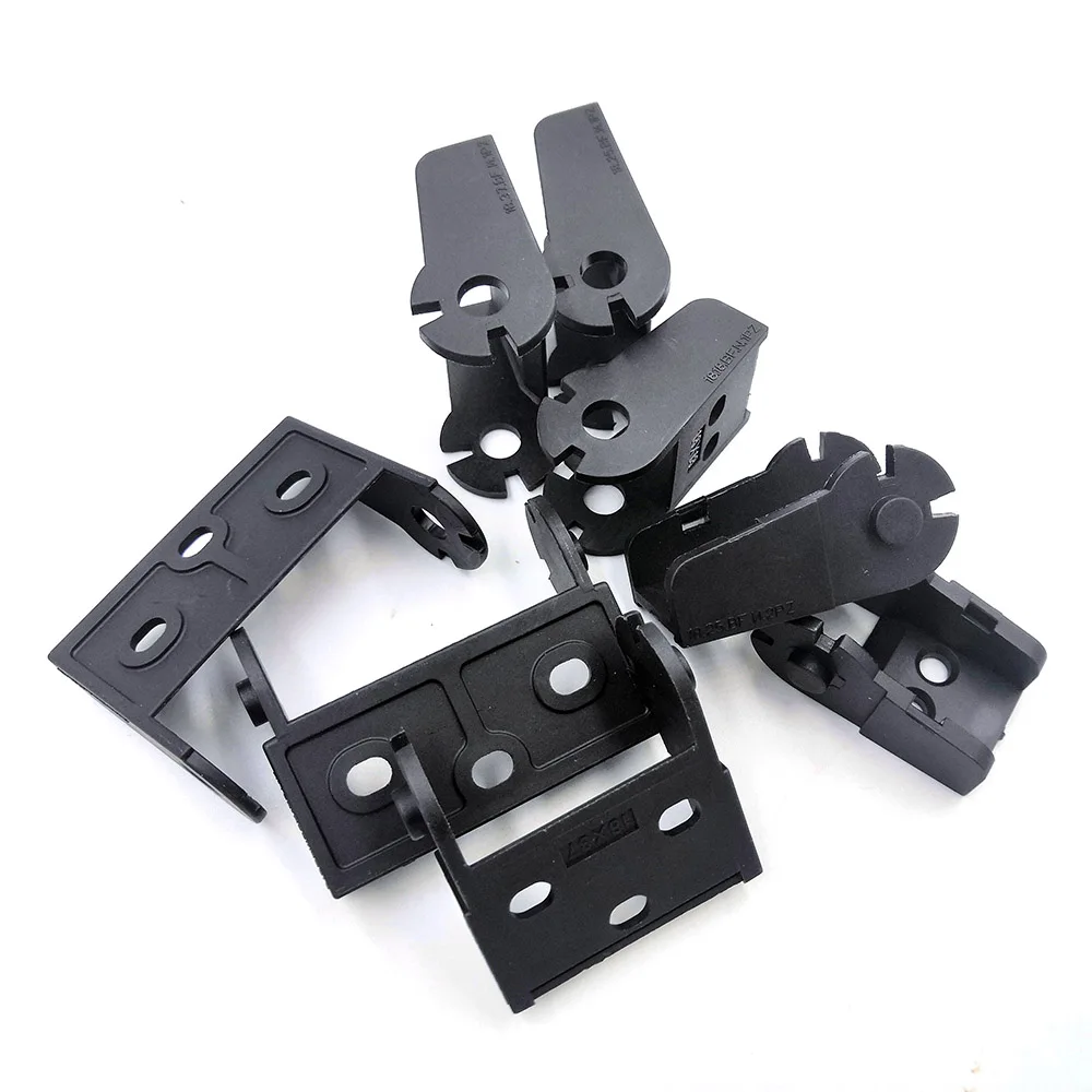 JFLO Wire Carrier Cable Drag Chain 18x18 18x25 18X37 18X50mm Terminal Set For Semi-Enclosed Interior Opening Chains