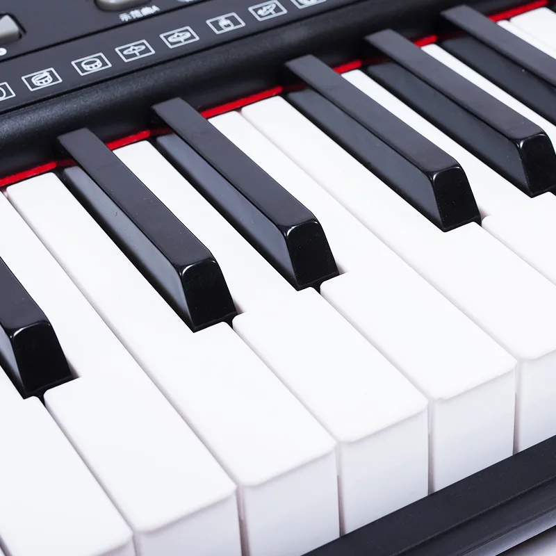 

Large Size Teachers Children Multi-functional Adult Household Electronic Keyboard Beginner 61 Piano Keys Beginners Mainland Chin