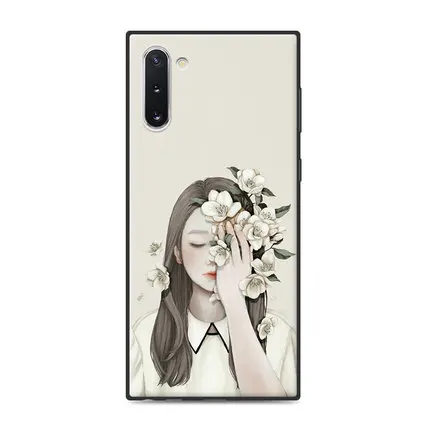 Чехол для samsung Note 10, чехлы Note10, чехол Note 10+ с рисунком, противоударный Note10+ Защитные колпаки для Galaxy Note10 plus pro, чехол - Color: A4