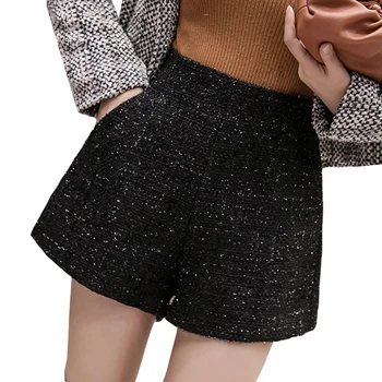 

Plus Size 2020 Sexy Shorts Women Plus Size Fashion High Waist Short Mini Trouser Female Zipper Shorts Black Girls Shorts S-2XL
