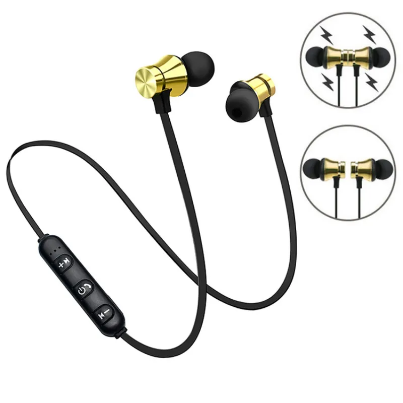 Xt11 магнитные аттракционы беспроводные Bluetooth наушники водонепроницаемые спортивные наушники 4,2 со встроенным микрофоном гарнитура