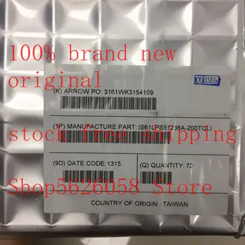 

IS61LPS51236A-200TQLI IS61LPS51236A TQFP100 100% new original freeshipping 5PCS/LOT STOCK