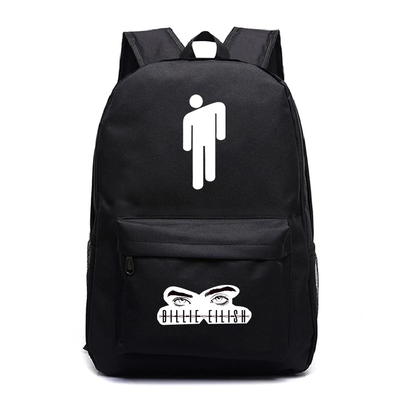 Billie Eilish рюкзаки женские/мужские школьные сумки для ноутбука дорожные сумки подростковый рюкзак для ноутбука модная нейлоновая сумка Mochila machila