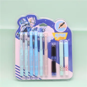 

Eternal Life Pen 8PC with Replaceable Ink Pen Combination Children's Practice Word Pen Christmas Gift