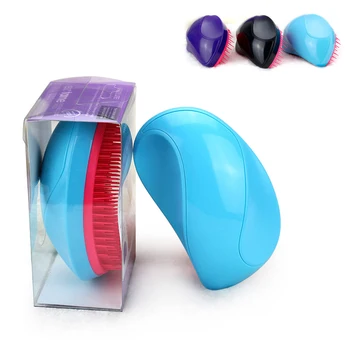 

Hot Style Handle Detangling Comb Tangle Hair Brush Mouse Comb Professional Magic Straightening Combs Salon Styling Tamer Tool