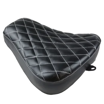 

Motorcycle Seat Harley Front Leather Pil low Seat Single Seat Cushion for 883 X48 1200