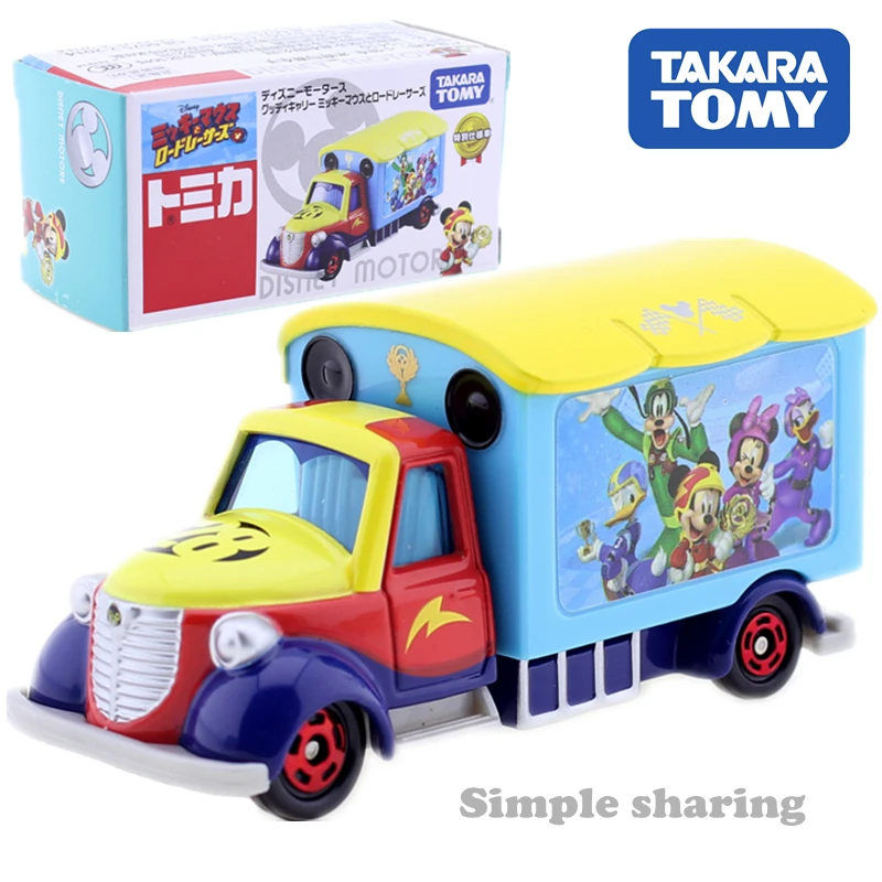 Goedkoop Tomica Disney Motoren Mickey Minnie Serie Film   Tv Japan Takara Tomy Model Collection Auto Voertuigen Kinderen Speelgoed Beperkte Gift