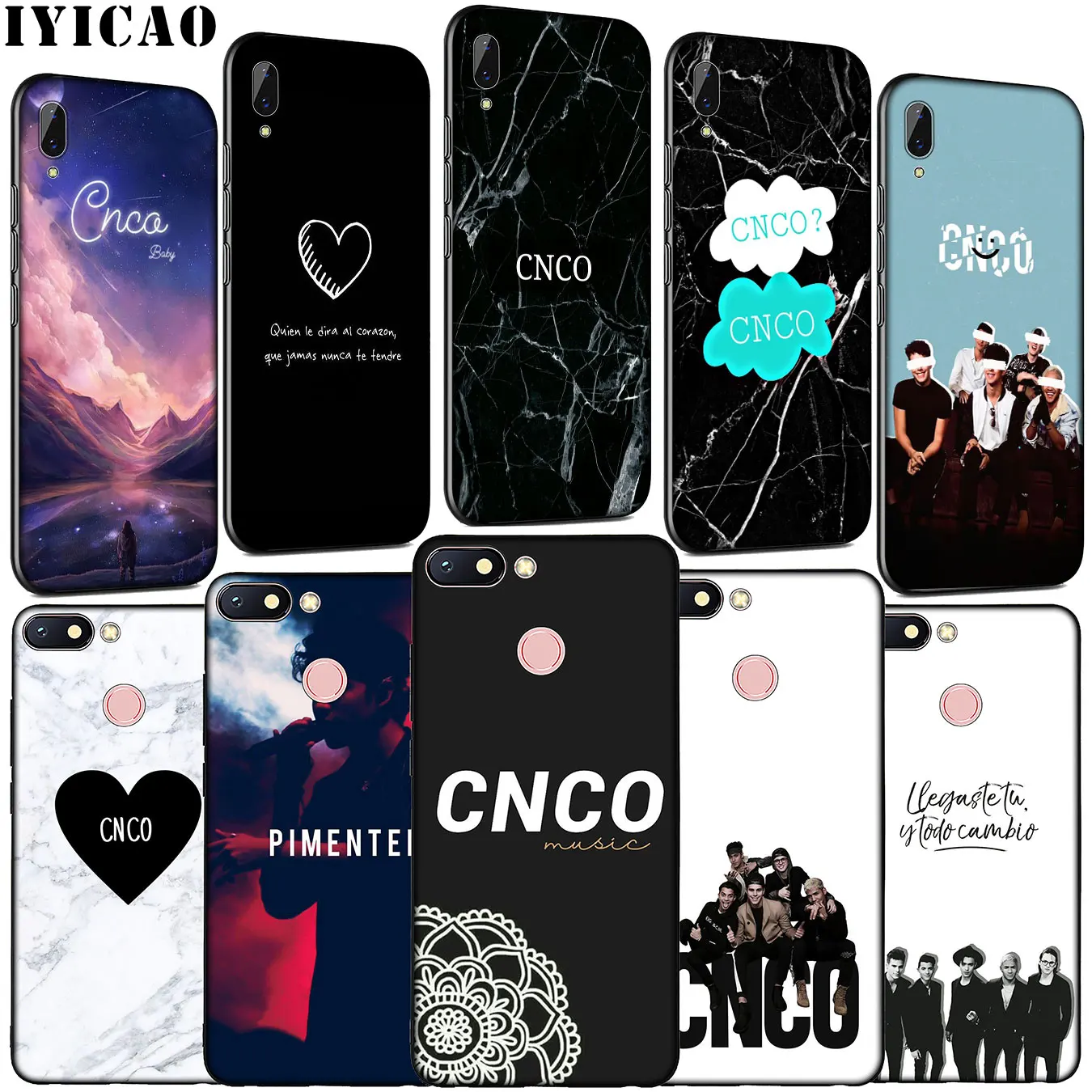 Cnco Bands Popular Man Hot singer Soft Silicone Phone Case for Xiaomi Redmi Note 8 8T 8A 7 7A 6 6A 5 5A K30 K20 Pro GO S2 |