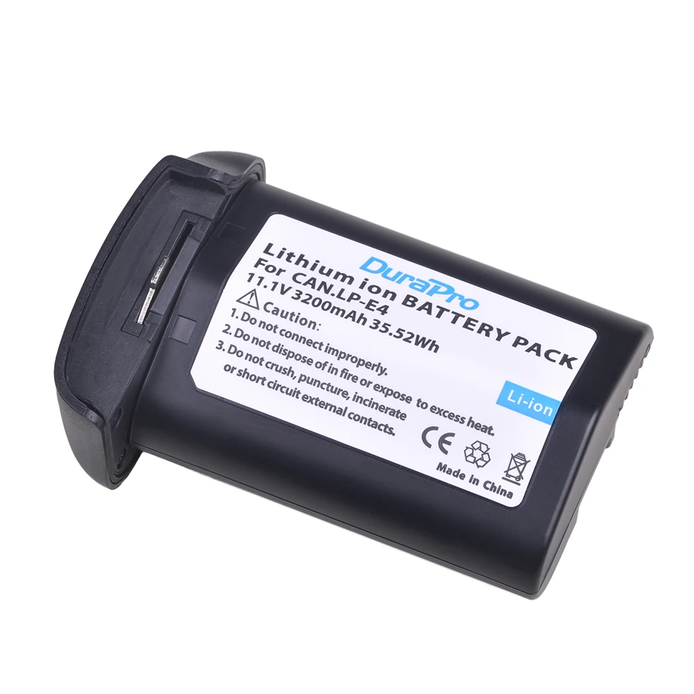 Batteria e caricabatterie LP-E4 per Canon 1D Mark III, EOS 1D C, 1D Mark IV, 1DS Mark III, 1DS Mark IV 31