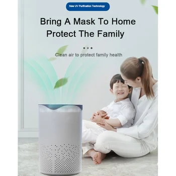 

Air Purifier Ultraviolet Silent Household Bedroom Sterilization and Disinfection Care for Health Warranty Multi-layer Filtration