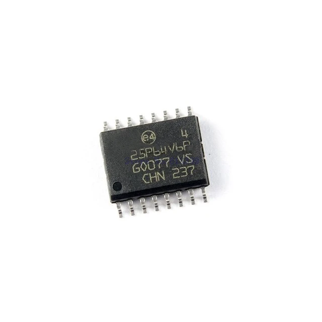 

M25p64-Vmf Nor Flash Serial-Spi 3.3V 64M-Bit 8M X 8 8Ns 16-Pin W T/R Ic Chip M25p64-Vmf6tp