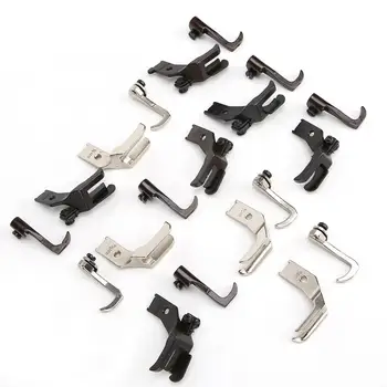 

10Pairs Presser Foot with Mobile Upper and Lower Feet for Thick Material 3 Synchronous Sewing Machine Presser Feet Sewing Kit