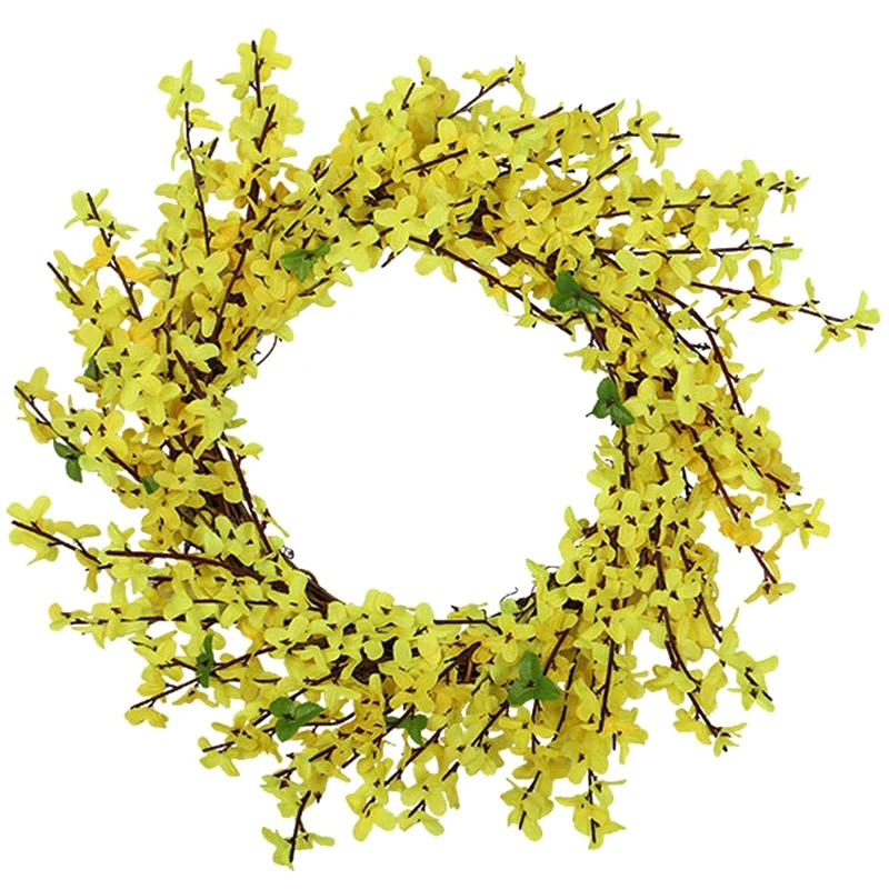 

Halloween Wreath, Christmas Wreath, Artificial Primrose Front Door Decoration Thanksgiving Harvest Decoration Family Garden of f