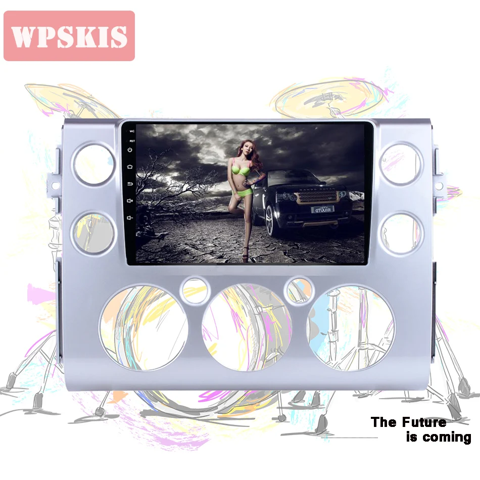 Sale For FJ CRUISER 2007 - 2018 Car radio audio stereo 4G + 64G Android 9.1 with 4G Lte wifi video Player gps HU support dab dvr cam 2