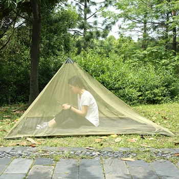 

Outdoor Camping Mosquito Net For Single Camping Bed Backpacking Accessory Keep Insect Away Mosquito Insect Net `11