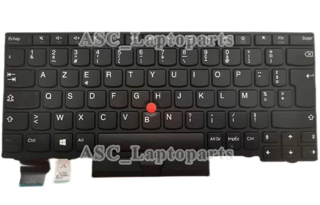Francês Claier Azerty Teclado para Lenovo Thinkpad X280 A285 X395 X390 L13 Gen L13 Yoga Gen X13 Gen L13 Gen fr Novo - Imagem 4