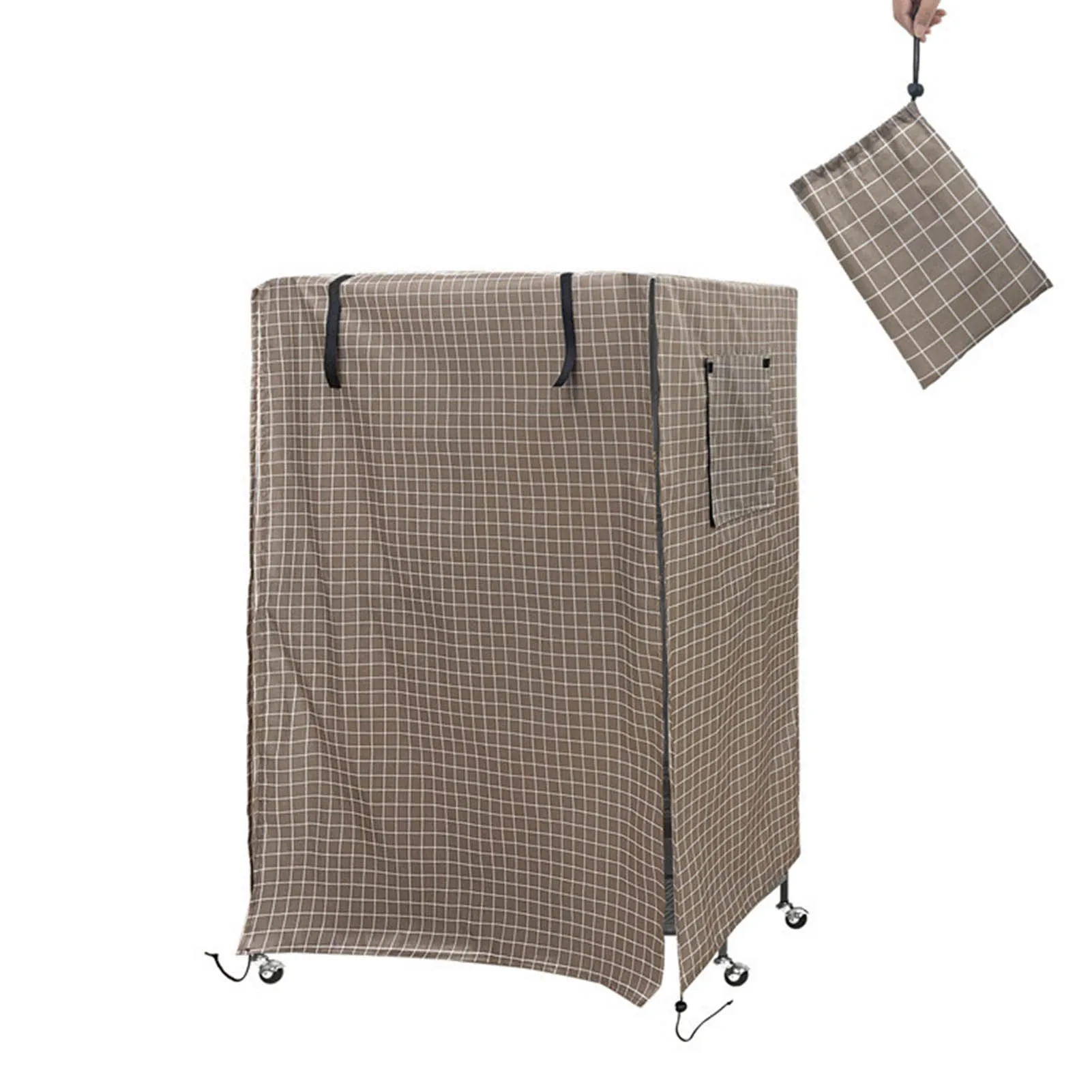 Funda Para Jaula De Pájaros: Tela Oxford 210D, Tamaño 79x54x132cm, Bloquea 90% Luz, Lavable, Para Periquitos Y Aves