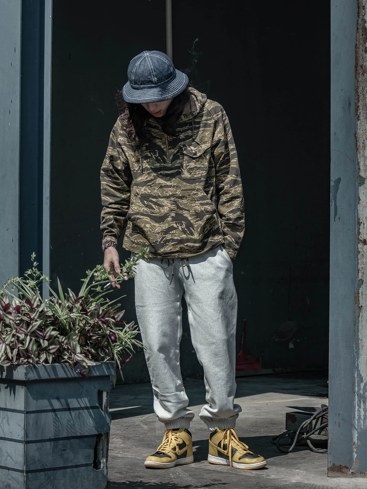 NON STOCK Vietnam Era Tiger Stripes Camo Smock Military