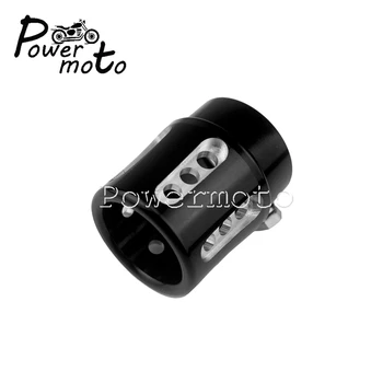 

6061-T6 Aluminum 1.75" Exhaust Tip 1-3/4" Silencer Pipe Tips Cap for Harley CafeRacer Chopper Bobber