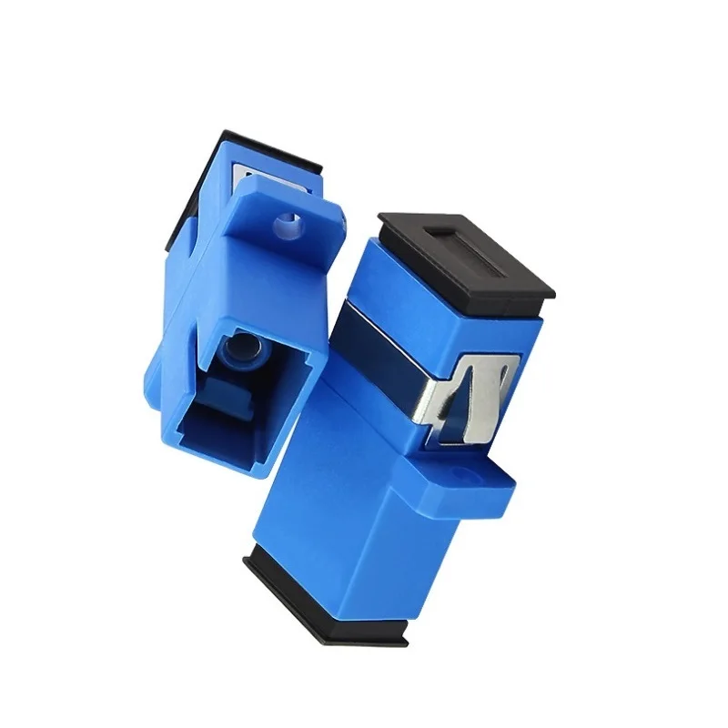 SC UPC Adapter Fiber Optical Flange Coupler Simplex SC Optical Fiber Connector and Coupler Ftth Fiber 3