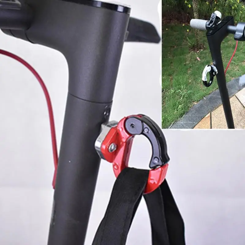 Скутер металлический крюк с сильным подшипником емкости руль вешалка запасные части для Xiaomi Mijia M365 электрический скутер аксессуары