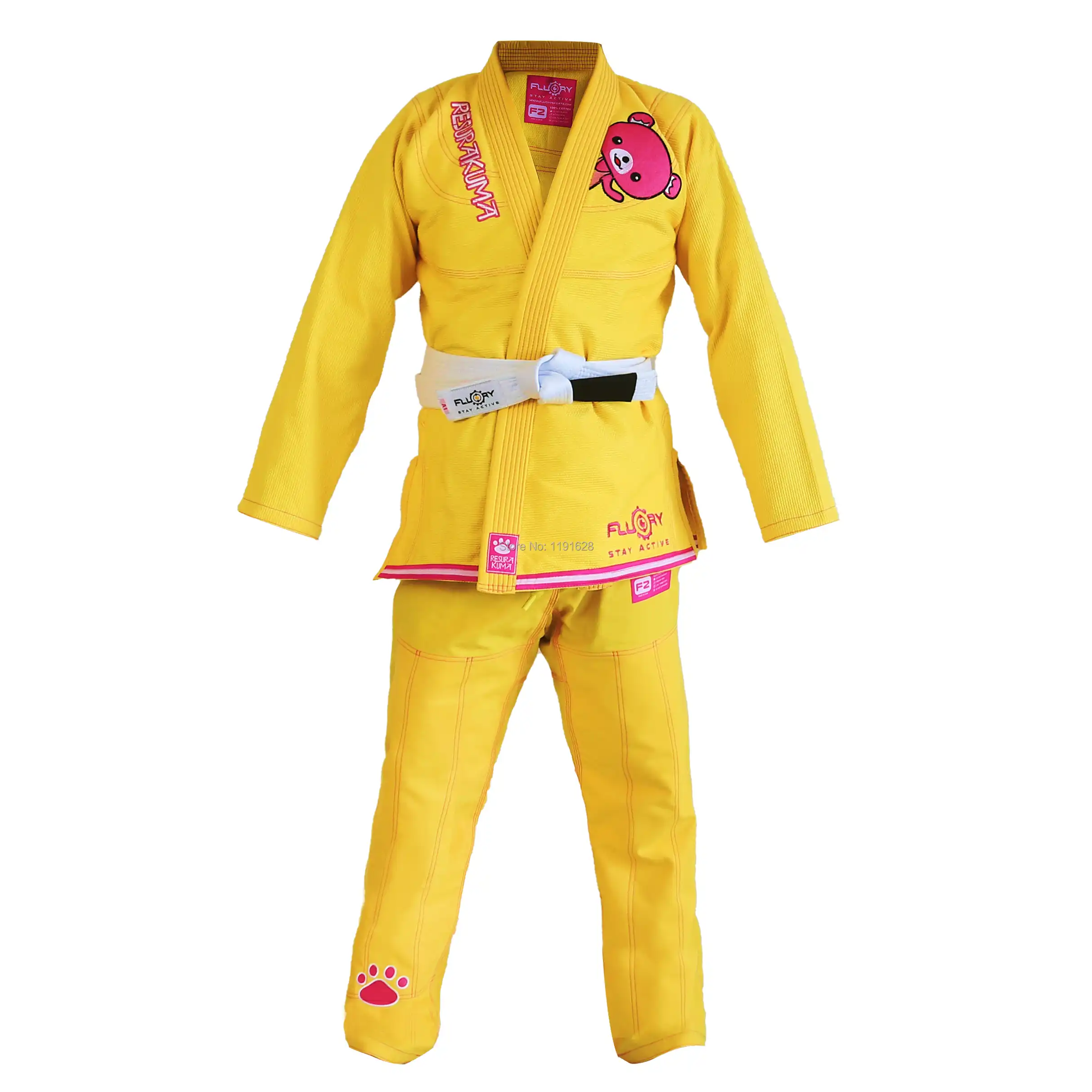 yellow bjj gi