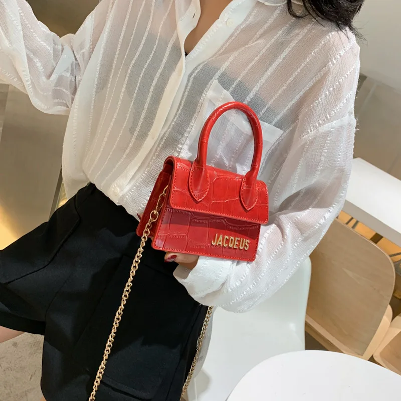 

France Non-mainstream Bag Women's 2019 New Style Fashion Trapezoid Versatile Shoulder Bag Western Style Shoulder Bag Fashion Sma