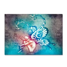 Разноцветные коврики с узором в виде бабочек для гостиной, спальни, коврики с мультяшным 3D принтом для детской комнаты, детские коврики