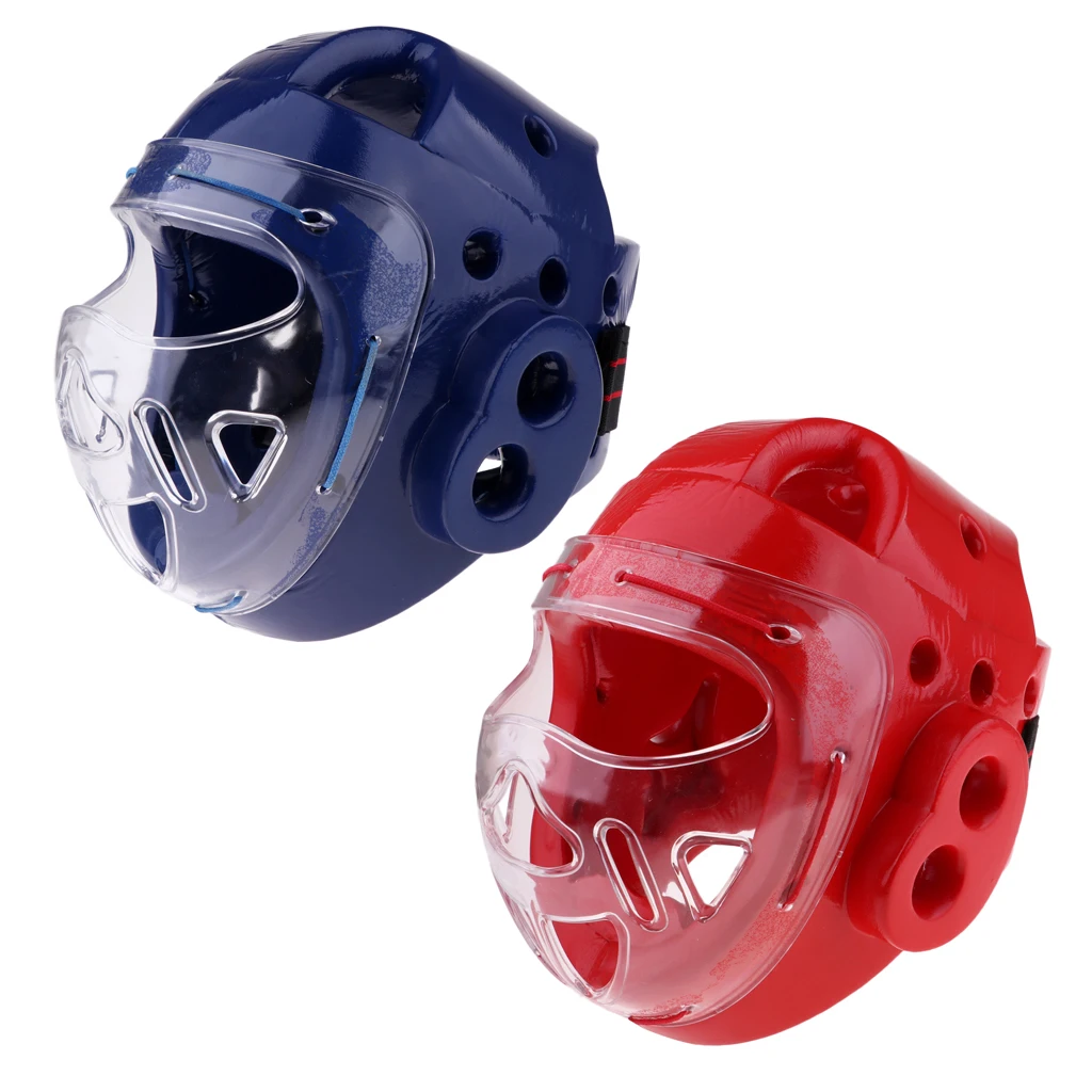 

2Pcs Boxing Training Gear Helmet Guard MMA Protector Martial Headgears-M for Boxing Taekwondo Karate Sports Items