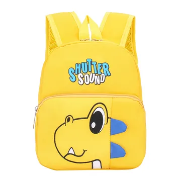 

Kid's Children Cute Cartoon Dinosaur Backpacks Shoulder School Bags Waterproof Casual Travel Bag Детский рюкзак 2020 New