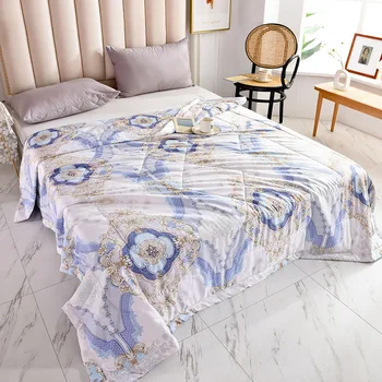 

Summer Cool Quilt Modal Fiber Summer Quilt Double Single Quilt Air Conditioning Quilt Tencel Quilt Multiple Styles Comforters