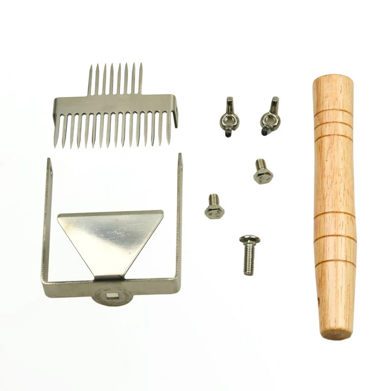 Stainless Steel Honey Scraper Fork Beekeeping Honey Uncapping Bee Hive Beekeeping Bee Scraper Shovel Tools Honey Knife