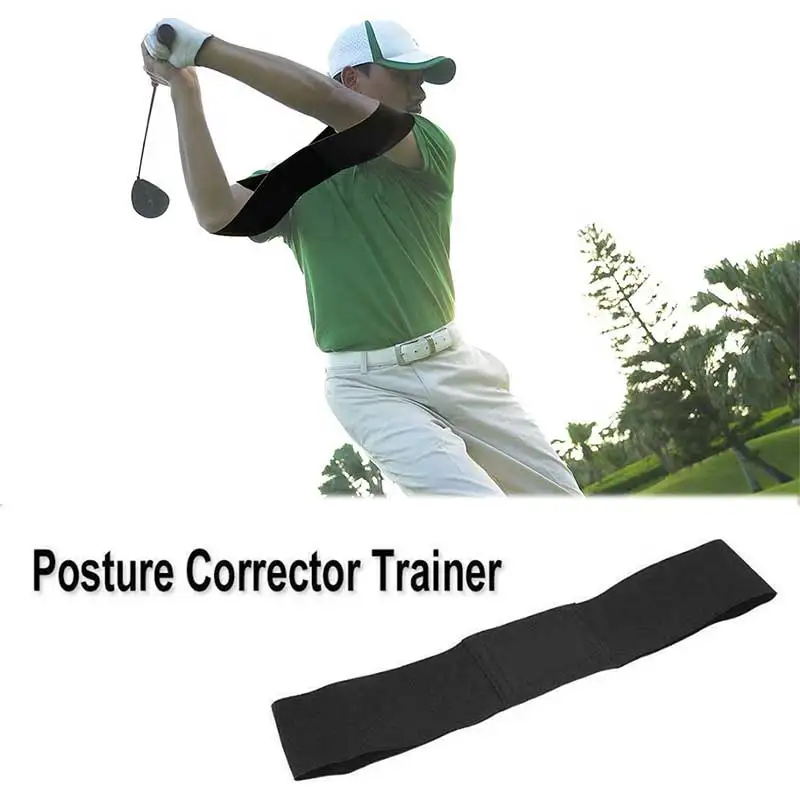 

Golf swing hand movement correction belt is suitable for golf training at home or on the driving range