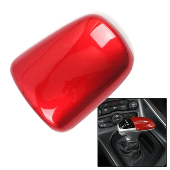 

Red Gear Shift Knob Cover Trim For Dodge Charger/Challenger 2015-2019 1pc