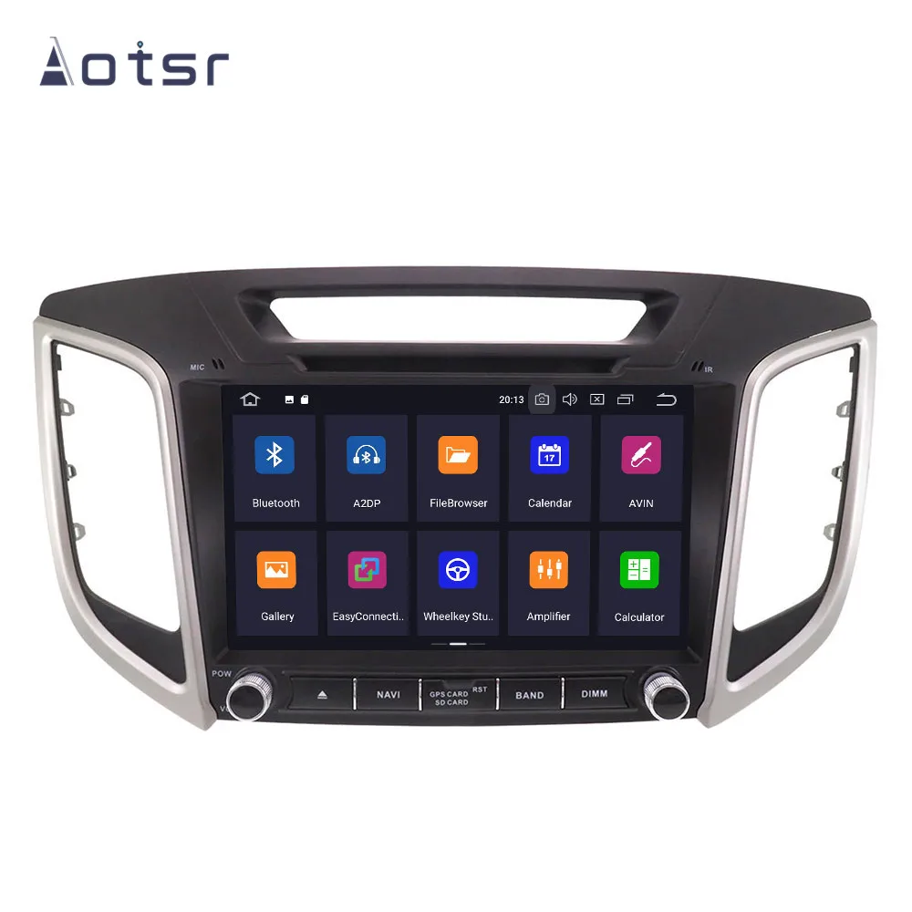 Flash Deal DSP Android 9.1 Car GPS Navigation CD DVD Player For Hyundai ix25 2014+ Auto Stereo Radio Multimedia player Head Unit recorder 1