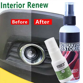 

30ml Plastic Parts Retreading Agent Wax Car Maintenance Auto Car Wash Accessories Interior Renovation Paint Care TSLM1