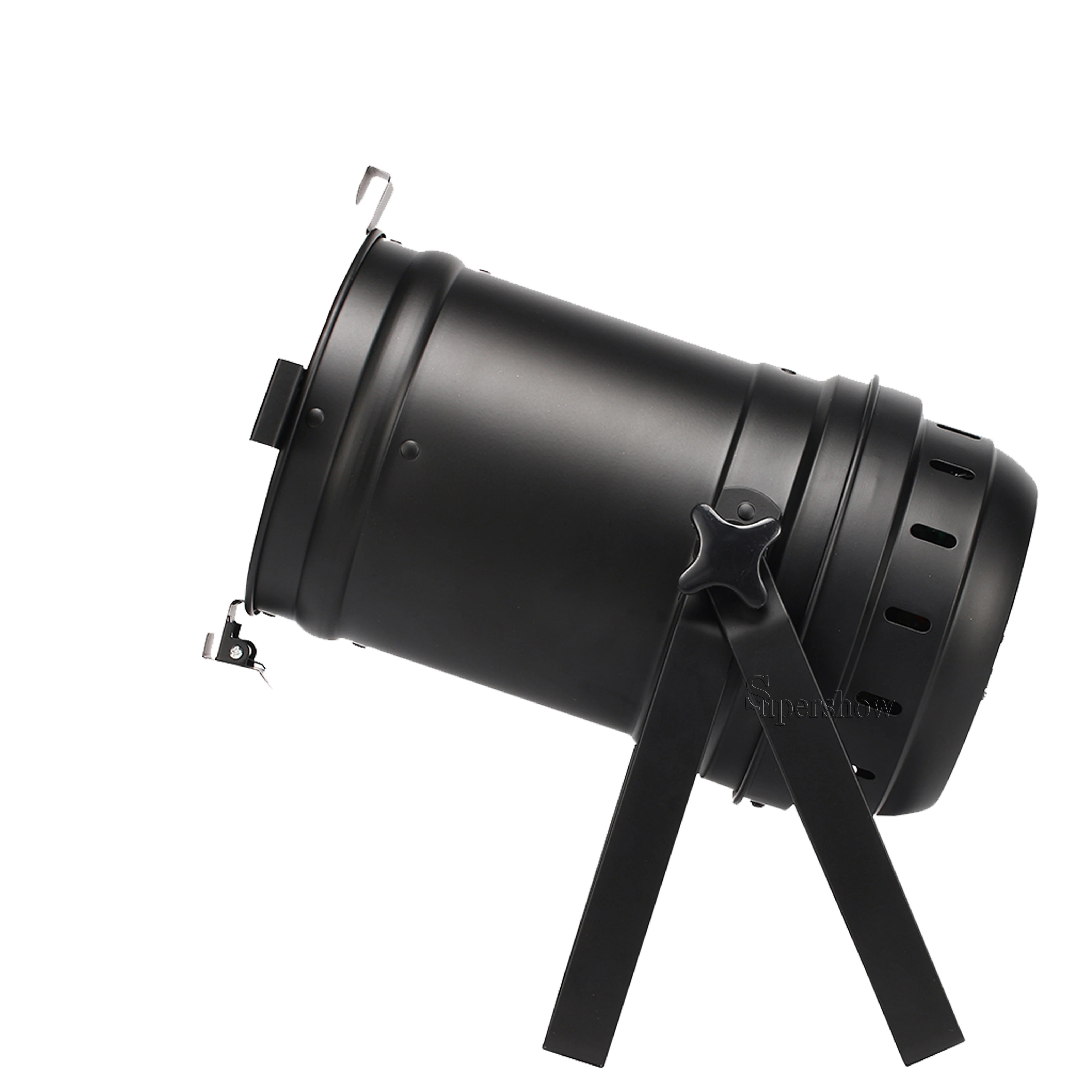 Par Can 200 Вт COB Zoom PAR 64 светодиодный светильник Zoom DMX театральный черный светильник