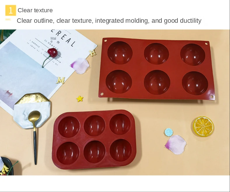 Silicone mold silicone baking pan for pastry molds bakeware sphere ball mold silicone mold for pops cake mold Silicone bakeware