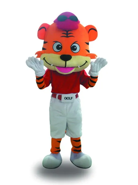 

Hot Sale Classic Version small hat Tiger Mascot Costume Adult Halloween Birthday party cartoon Apparel Cosplay Costumes