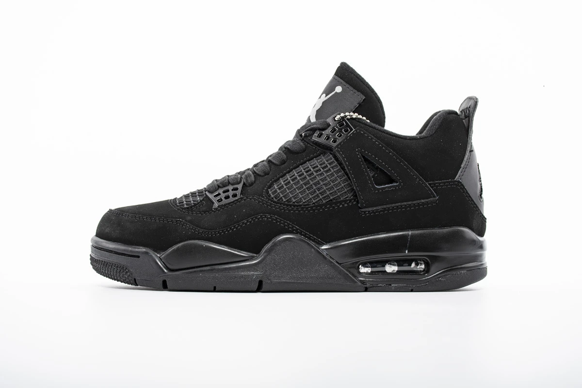 Nike Air Jordan 4 AJ4 Nike Man Basketball Shoes Outdoor Shock-absorbing Non-slip Sneakers Original- 308497