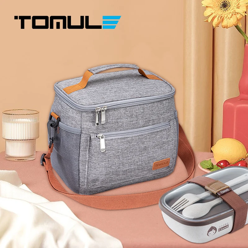 Lunch-Bag Bags Cooler Ice-Pack Picnic Drink Tomule Insulated Portable Waterproof