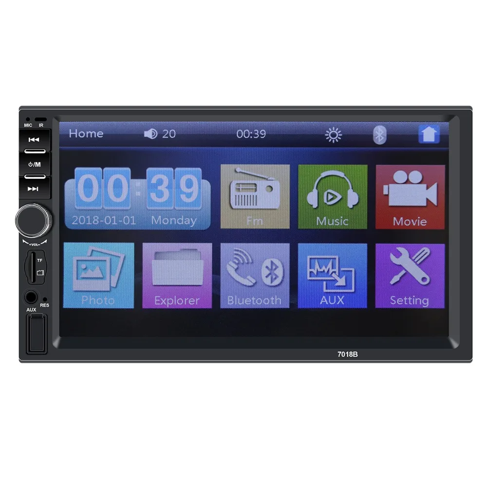 2 Din автомобильное радио 7 'экран bluetooth Авторадио Авто Стерео рекордер плеер 2din android FM авто звук кассетный плеер Зеркало Ссылка