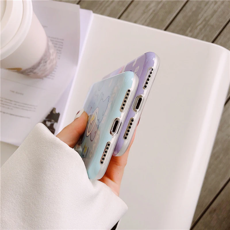 Care bears cartoon silicone soft case for iphone 11Pro xs max xr cute bear glossy phone case for iphone 6s 7 8plus 7plus 8 Cases