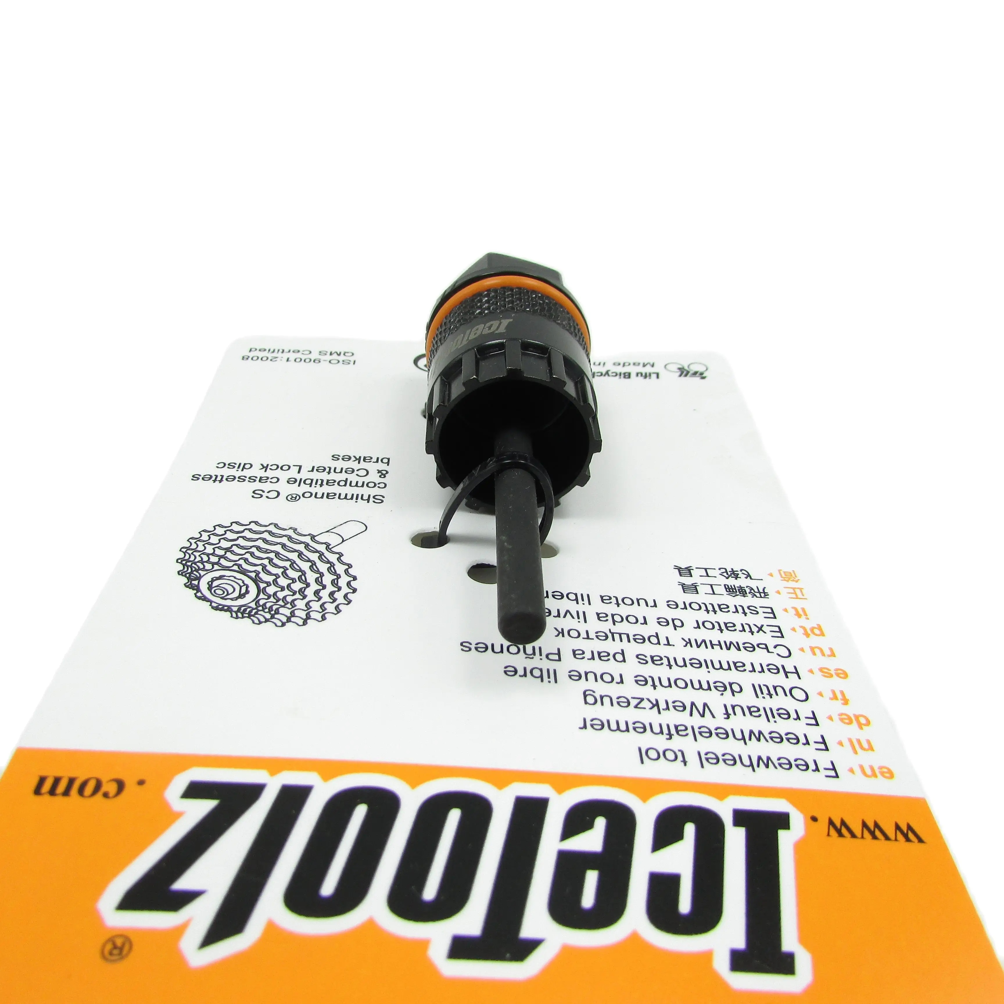 Icetoolz 09C1 Shimano 카세트 센터 잠금 디스크 브레이크 용 Freewheel 도구 키트 1/2 드라이브 자전거 용 설치/제거 도구