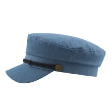 Унисекс Винтаж хлопок Бейсболка Винтаж корейский художник Плоские береты бейсбольная кепка в стиле милитари Твердые крышки повседневные береты шляпа