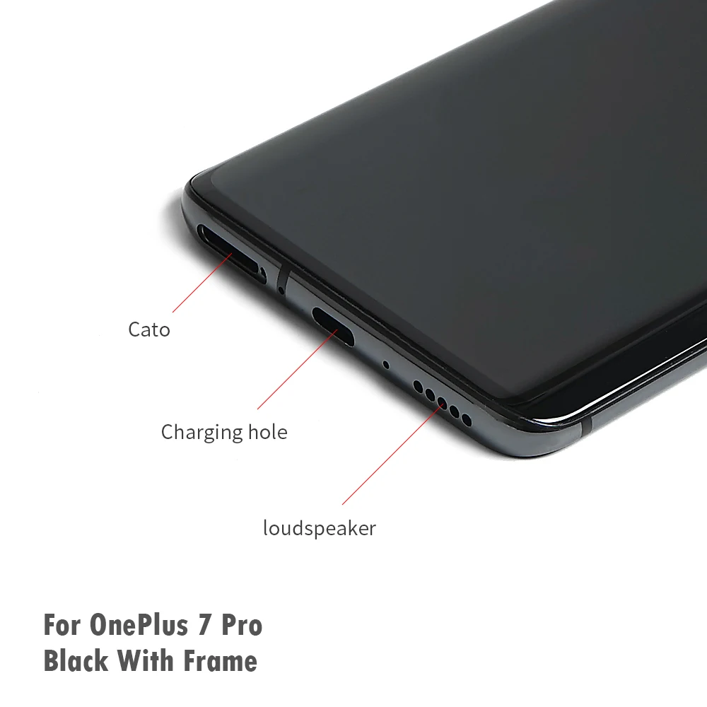 Оригинальный AMOLED 6 67 &quotдля OnePlus 7 Pro ЖК дисплей сенсорный экран дигитайзер сборка