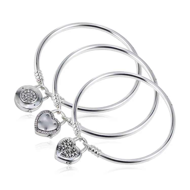 Аутентичный 925 пробы серебряный браслет Moments с деревом любви Застежка Шарм браслет DIY ювелирные изделия браслеты для женщин