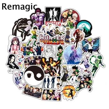 

12sets HUNTERxHUNTER 50pcs/set classic 90s kids Stickers pack paster cosplay scrapbooking diy phone laptop home decorations gift