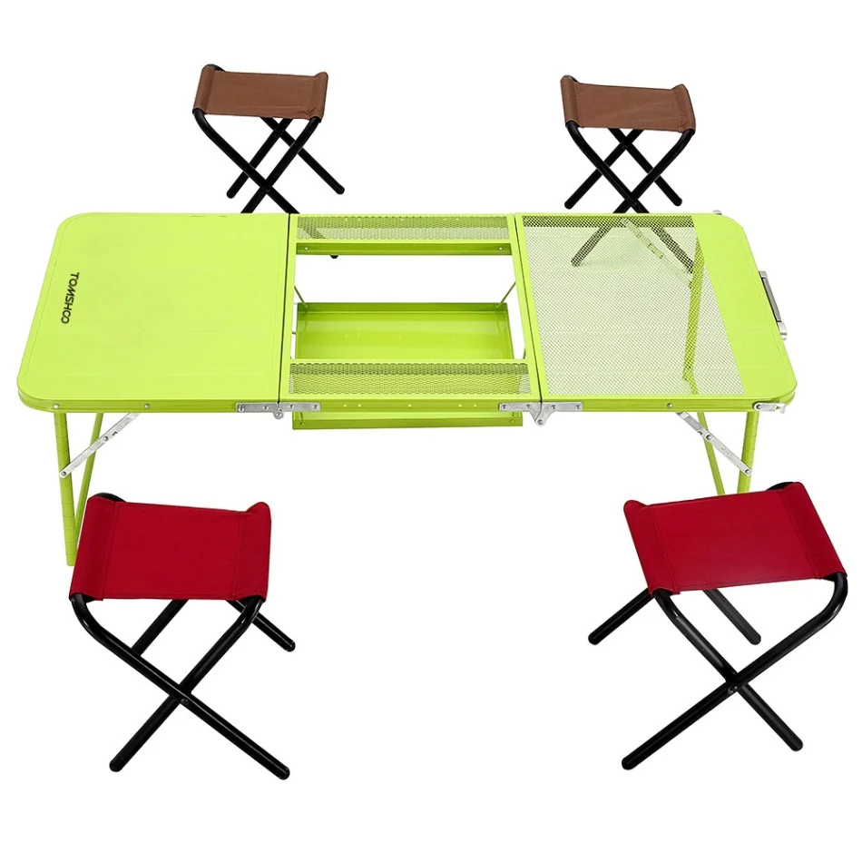 camp chair and table combo